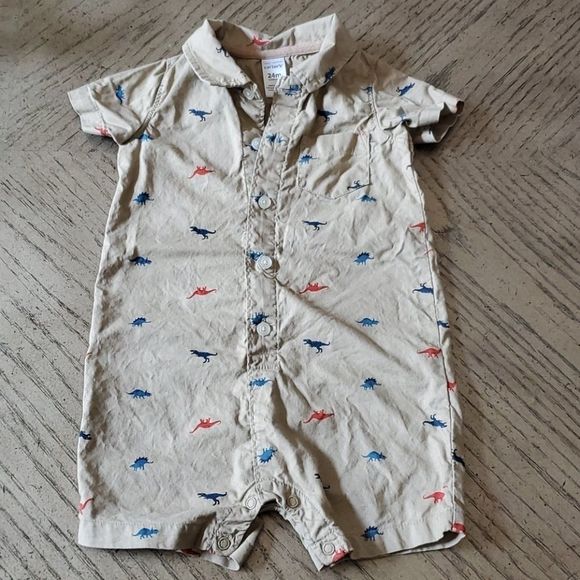 Carter's Other - 24month boys one-piece collared shorts by Carters